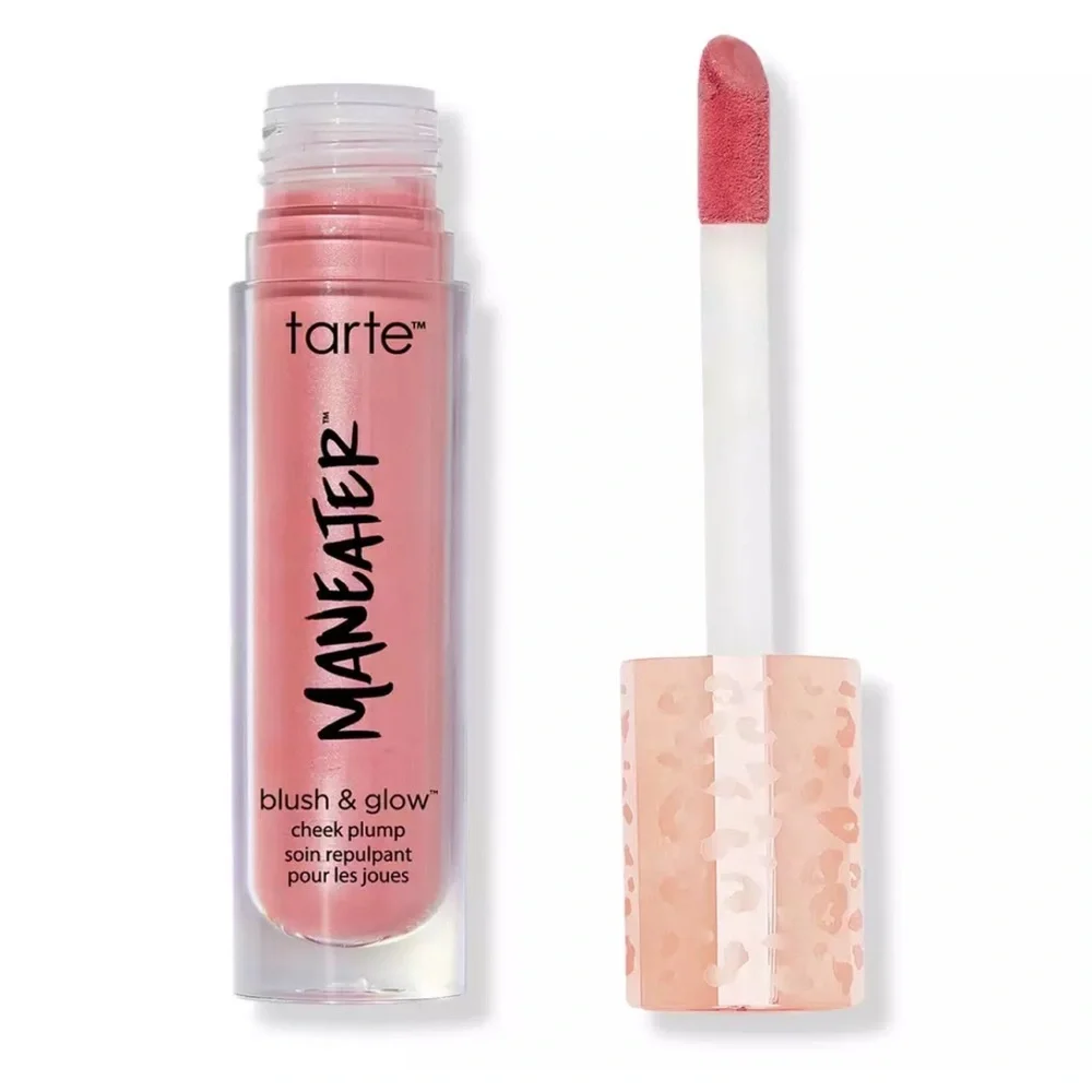 Tarte MANEATER Blush & Glow Cheek Plump (Pink) Full Size Holiday Glamour